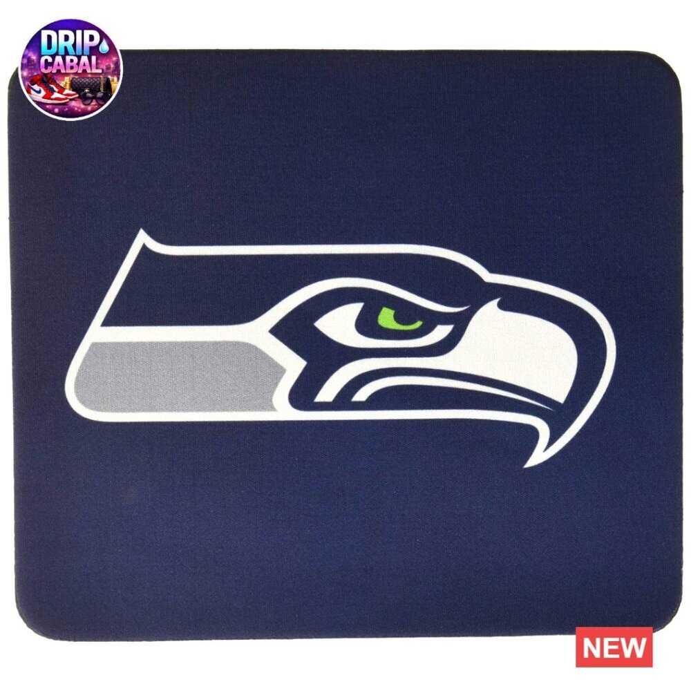 NFL Seattle Seahawks Gaming Mouse Pad Officially Licensed Neoprene Sport